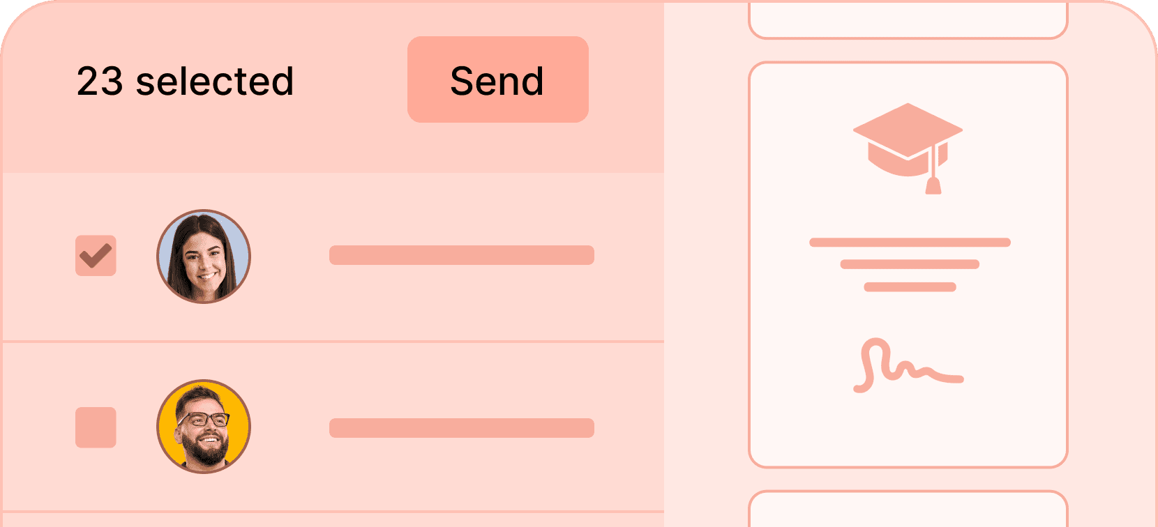 Generate diplomas in bulk - Certifier features Generate diplomas in bulk - Certifier features