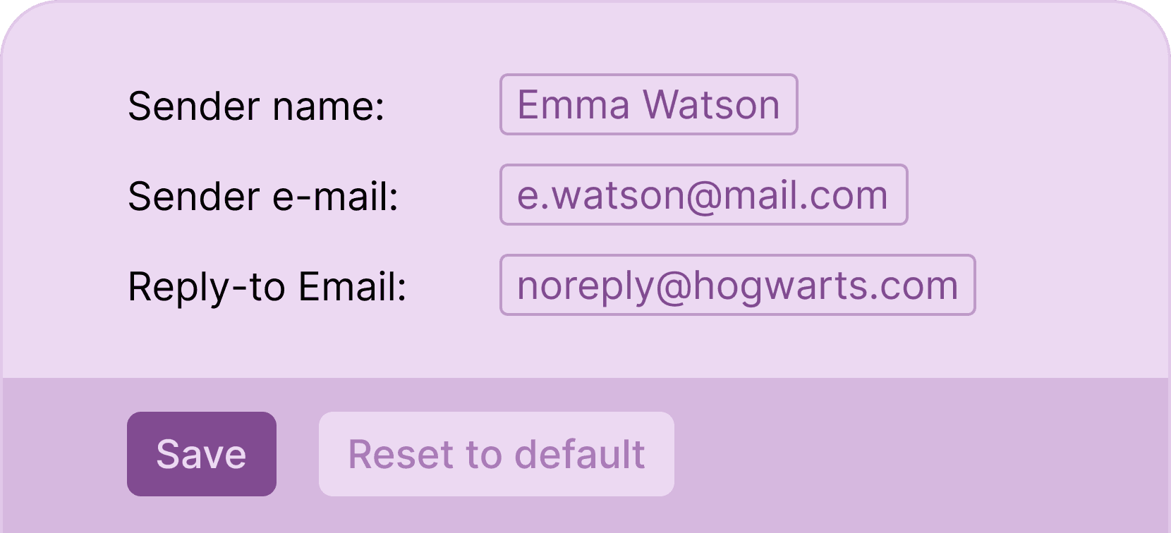Customize the sender name - Certifier features Customize the sender name - Certifier features
