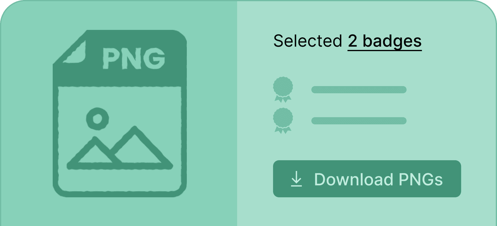 Download credential in png - Certifier features Download credential in png - Certifier features