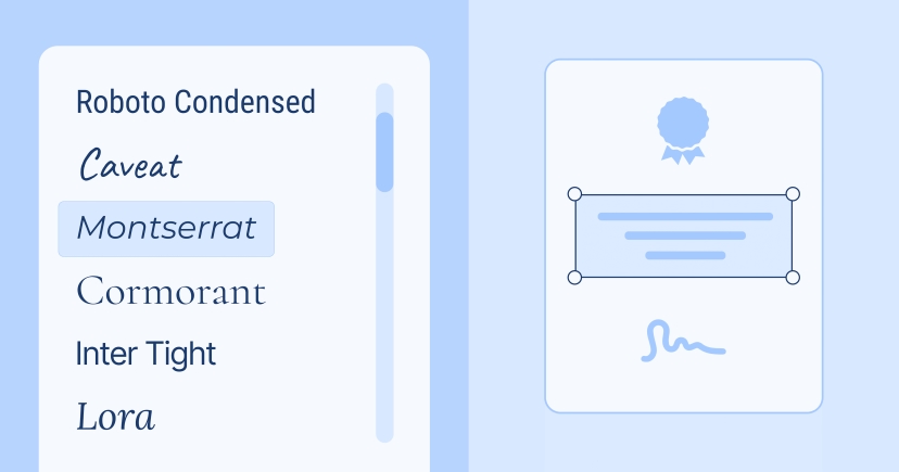 Certificate Fonts Guide: How to Choose the Perfect One cover image Certificate Fonts Guide: How to Choose the Perfect One cover image