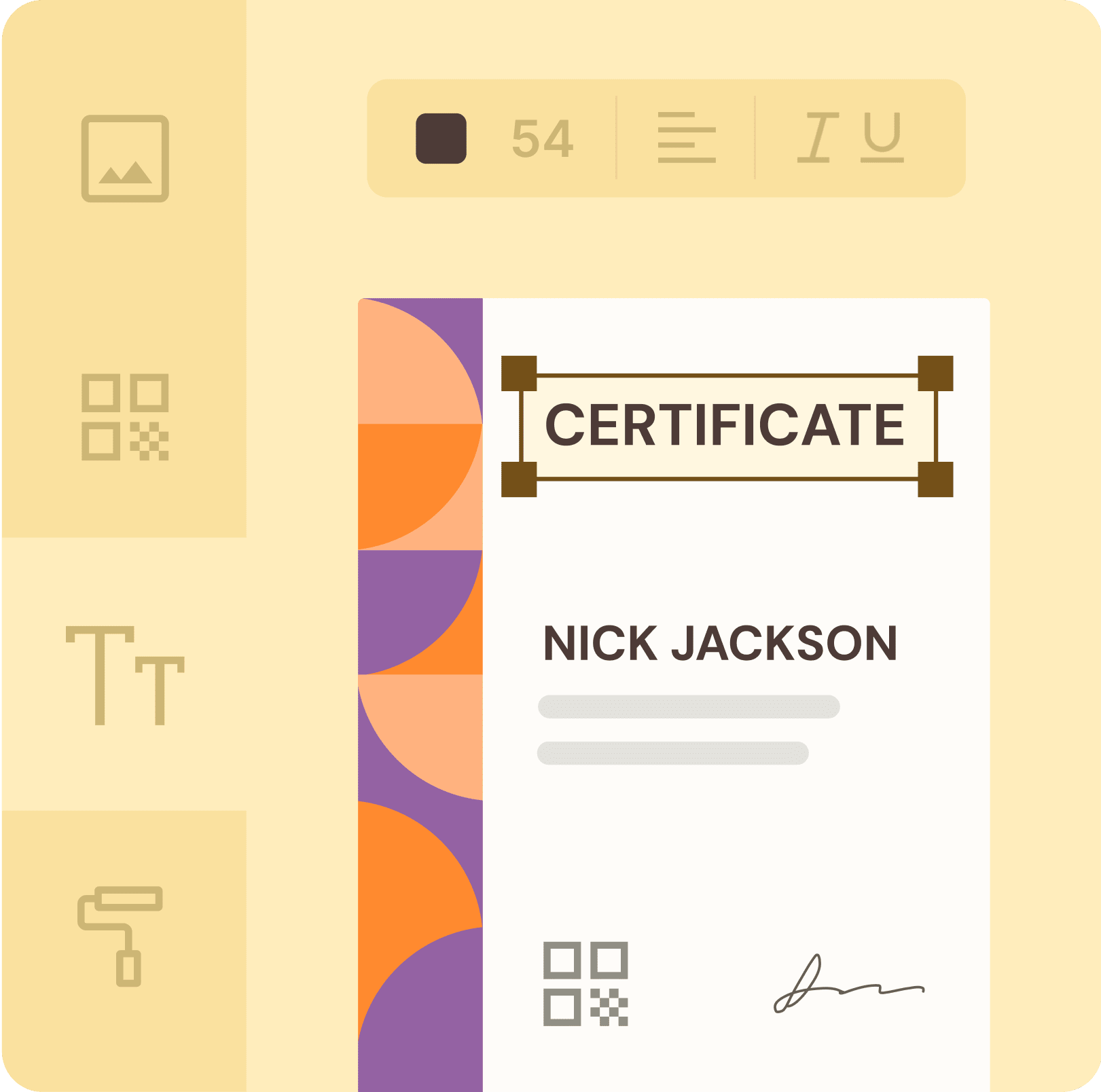 Create professional certificate designs in minutes Create professional certificate designs in minutes