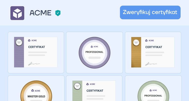 Portal poświadczeń Portal poświadczeń
